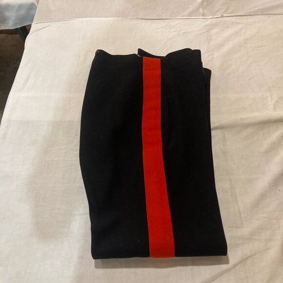 Vtg royal canadien artillery shawl collared red scarlet army military mens mess - Picture 7 of 9